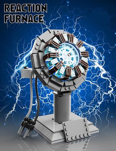 Reactor Pendant Building Sets,Compatible with Lego mraveI, Hero Team Gift Idea for Adults and Teens, Model Kits for Decoration and Display in Saudi Arabia