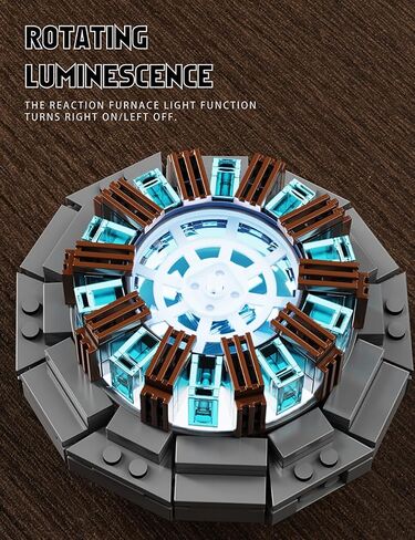 Reactor Pendant Building Sets,Compatible with Lego mraveI, Hero Team Gift Idea for Adults and Teens, Model Kits for Decoration and Display in Saudi Arabia
