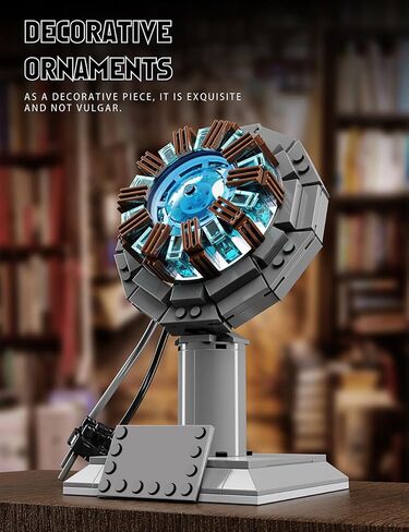 Reactor Pendant Building Sets,Compatible with Lego mraveI, Hero Team Gift Idea for Adults and Teens, Model Kits for Decoration and Display in Saudi Arabia