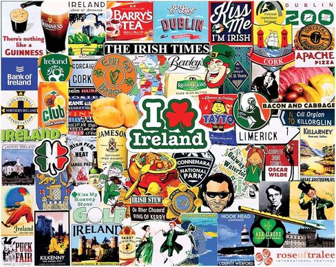 White Mountain - I Love Ireland, 1000 Piece Jigsaw Puzzle, Ireland Puzzle in Saudi Arabia
