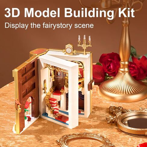 Vinbosion Fairytale Book Building Blocks Set, Building Toys, Educational Toys, Book Toys Gift for Birthday,Christmas, New Year in Saudi Arabia