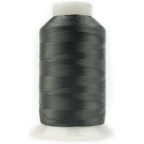 WonderFil Specialty Threads DecoBob Dark Grey #122, 2-ply Cottonized Polyester, 80wt