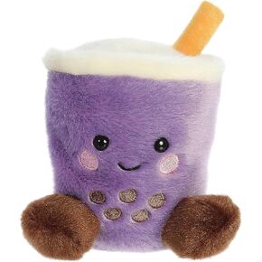 Aurora® Adorable Palm Pals™ Tart Taro Boba™ Stuffed Animal - Pocket-Sized Play - Collectable Fun - Purple 5 Inches