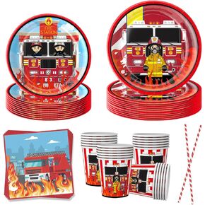 50PCS Casino Party Supplies Poker Party Tableware Set,Include Straw Paper Cups Plates and Napkins Set Disposable Party Supplies Decorations for Birthday Weddings Party Supplies