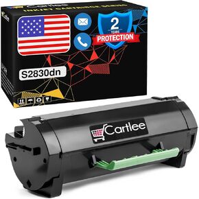 Cartlee Compatible Toner Cartridge Replacement for Dell S2830 S2830dn 2830 dn 2830dn Smart High Yield Laser Ink Series Printers (1 Black)