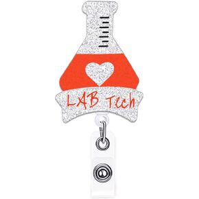 Funny Badge Reel Holder Nurse Nursing Coffee Scrubs Rubber Gloves Medical Badge Reels Retractable for Nurses Cute Acrylic RN CNA LPN LVN Glitter Badge Clip ID Card Accessories Assistant Gifts in Saudi Arabia