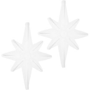 6pcs Christmas Resin Molds, Octagonal Star Mold Resin Silicone Molds for Epoxy Resin Christmas Resin Casting Mold Snowflake Resin Christmas Ornament Resin Molds Xmas Decoration