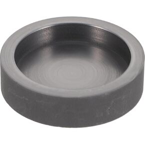 Tofficu Metal Casting, Round Graphitemold, Graphite Ingot Container, Molds for Metal Casting, Graphite Tank, Graphite Mold for Casting Crucible, Metal Molds Casting, Jewelry Casting Tool 1kg
