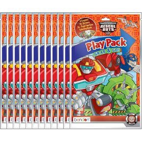 Transformers Rescue Bots Grab & Go Play Packs (Pack of 12)