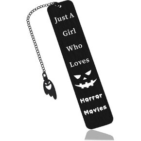 Wicked Merch Wicked Bookmark Horror Gift Christmas Bookmarks Gifts for Girls Dark Romance Bookmark for Teens Scream Gifts for Her Spooky Booktok Accessories for Bookwarm Birthday Gifts