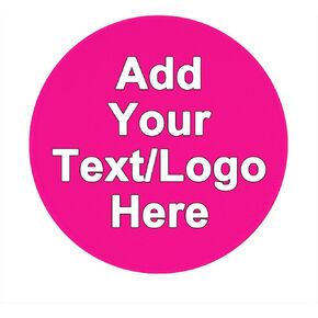 Custom Mousepad Personalized Round Mousepads with Your Own Logo Photo Picture Text Customized Mousemat for Computer Laptop Desk Game Home Office Bedroom, BlackA