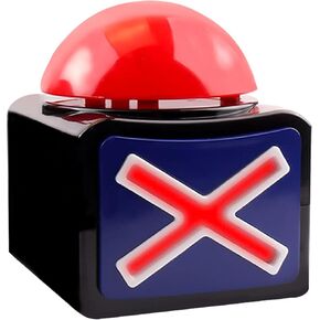 Game Buzzer with Sounds and Lights - Quiz Buzzer for Talent Shows, Party Contest, Family Feud Trivia