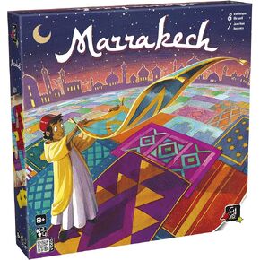 Marrakech | Strategy Game for Families and Adults | Ages 8+ | 2 to 4 Players | 20 Minutes