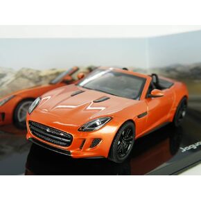 سيارة جاكوار F-Type V8-S موديل FIRESAND Orange F Type 1:43 IXO Dealer Special T3 in Kuwait