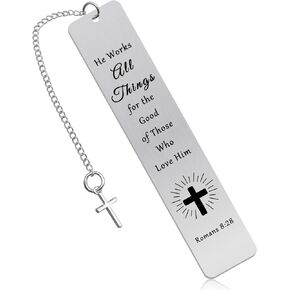 Christian Gifts for Women Bookmark Bible Verse Bookmark Religious Gift for Book Lover Women Baptism Scripture Gift Baptism Faith Gift Inspirational Bookmark for Daughter Son Christian Birthday Gifts