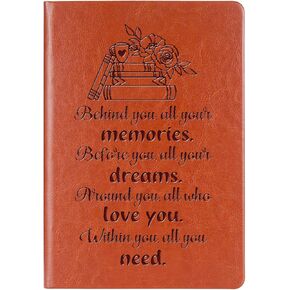 Book Lovers Gifts Just A Girl Who Loves Books Leather Notebook Bookish Gifts for Book Lovers Book Inspired Gift (Loves Books)