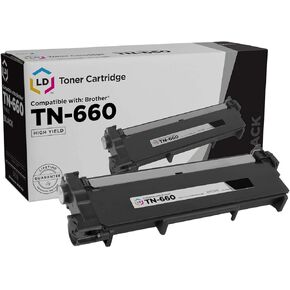 LD Compatible Toner Cartridge Replacement for Brother TN660 TN-660 TN 660 TN630 High Yield use in HL-L2380DW HL-L2300D DCP-L2540DW L2540DW MFC-L2700DW MFC-L2685DW MFCL2700DW (Black)