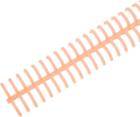 10Pcs Spiral Binding Coils, Coil Binding Spines 130 Sheet Capacity Spine Comb 30 Holes 16mm Diameter Set Kit Plastic Spiral Binding Spines for Stationery Work, Office Documents in Saudi Arabia