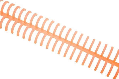 10Pcs Spiral Binding Coils, Coil Binding Spines 130 Sheet Capacity Spine Comb 30 Holes 16mm Diameter Set Kit Plastic Spiral Binding Spines for Stationery Work, Office Documents in Saudi Arabia