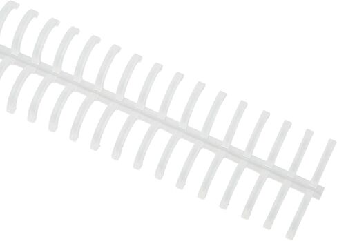 10Pcs Spiral Binding Coils, Coil Binding Spines 130 Sheet Capacity Spine Comb 30 Holes 16mm Diameter Set Kit Plastic Spiral Binding Spines for Stationery Work, Office Documents in Saudi Arabia