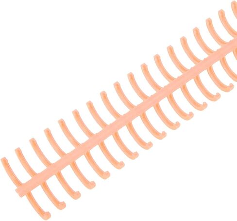 10Pcs Spiral Binding Coils, Coil Binding Spines 130 Sheet Capacity Spine Comb 30 Holes 16mm Diameter Set Kit Plastic Spiral Binding Spines for Stationery Work, Office Documents in Saudi Arabia