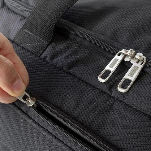 PATIKIL Zipper Pull Replacement, 4 Pcs Detachable Metal Zipper Tab Repair Kit Puller with Lock Zipper Slider for Clothing Purse Suitcase Backpacks, Gun-Black in Saudi Arabia