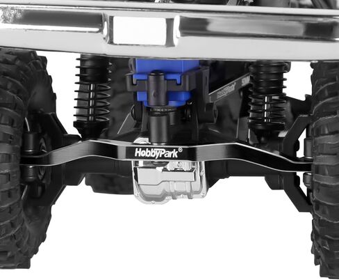 HobbyPark Aluminum Full Clearance Steering Link & High Clearance Links Set for TRX4M High Trail K10 F150 Upgrades Parts 1/18 RC Crawler Replacement (Black) in Kuwait