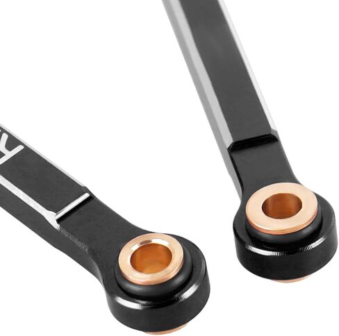HobbyPark Aluminum Full Clearance Steering Link & High Clearance Links Set for TRX4M High Trail K10 F150 Upgrades Parts 1/18 RC Crawler Replacement (Black) in Kuwait