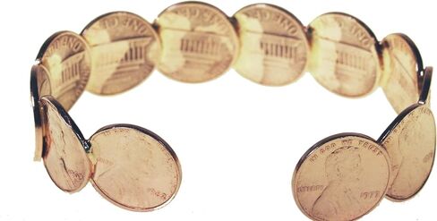Copper Penny Bracelet in Saudi Arabia