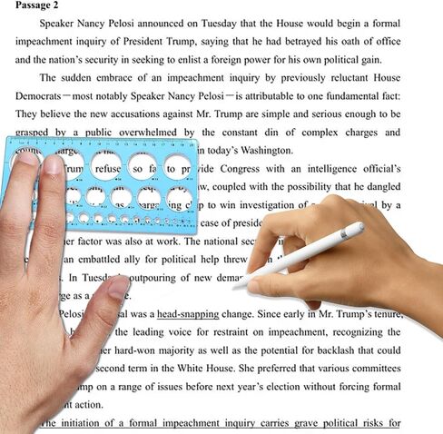 Blue Round Stencil Plastic Ruler Multifunctional Drawing Round Stencil Ruler Round Drawing Tool Ruler in Saudi Arabia