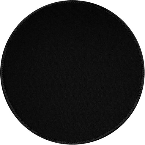 Custom Mousepad Personalized Round Mousepads with Your Own Logo Photo Picture Text Customized Mousemat for Computer Laptop Desk Game Home Office Bedroom, BlackA in Saudi Arabia