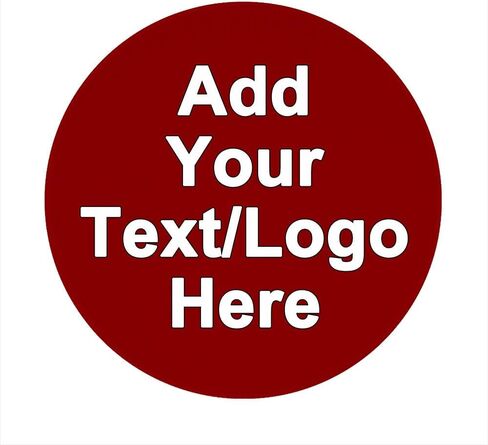 Custom Mousepad Personalized Round Mousepads with Your Own Logo Photo Picture Text Customized Mousemat for Computer Laptop Desk Game Home Office Bedroom, BlackA in Saudi Arabia
