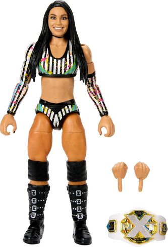 Mattel WWE Elite Action Figure & Accessories, Series #106 Roxanne Perez 6-inch Collectible with 25 Articulation Points & Swappable Hands in Saudi Arabia