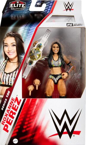 Mattel WWE Elite Action Figure & Accessories, Series #106 Roxanne Perez 6-inch Collectible with 25 Articulation Points & Swappable Hands in Saudi Arabia