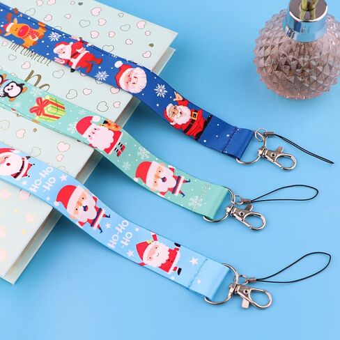 Cute Keychain Lanyard for Women Men Christmas Key Chain Holder Lanyard Strap Cruise Lanyard for Ship Card Neck Lanyard for Keys ID Badge Holder(3pcs) in Kuwait