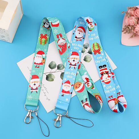Cute Keychain Lanyard for Women Men Christmas Key Chain Holder Lanyard Strap Cruise Lanyard for Ship Card Neck Lanyard for Keys ID Badge Holder(3pcs) in Kuwait