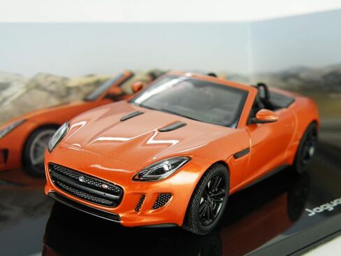 سيارة جاكوار F-Type V8-S موديل FIRESAND Orange F Type 1:43 IXO Dealer Special T3 in Kuwait
