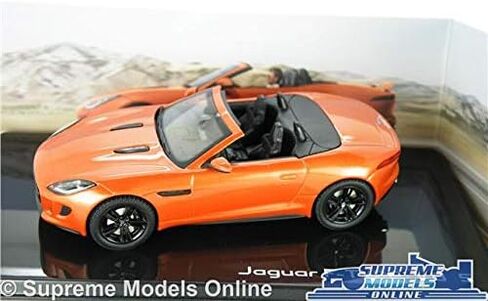 سيارة جاكوار F-Type V8-S موديل FIRESAND Orange F Type 1:43 IXO Dealer Special T3 in Kuwait