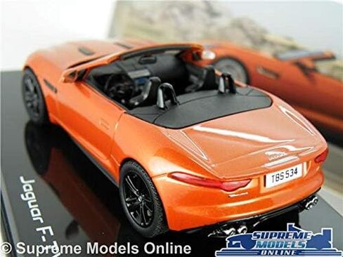 سيارة جاكوار F-Type V8-S موديل FIRESAND Orange F Type 1:43 IXO Dealer Special T3 in Kuwait