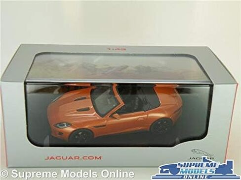 سيارة جاكوار F-Type V8-S موديل FIRESAND Orange F Type 1:43 IXO Dealer Special T3 in Kuwait