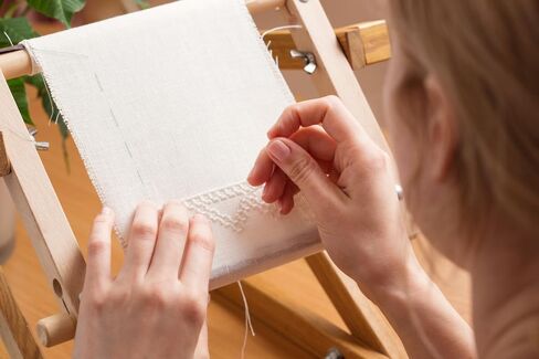 ROSTITCH Charting a Corse Cross Stitch Kits - Counted Cross Stitch Kits All Clear Stamped Cross-Stitch Needlepoint Counted Kits Beginners,Embroidery Kit Arts and Crafts for Home Decor in Saudi Arabia