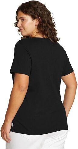 Eddie Bauer Women's Favorite Short-Sleeve V-Neck T-Shirt in Kuwait