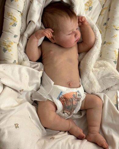 Zero Pam Realistic Reborn Dolls Silicone Full Body 20 Inch 50 cm Lifelike Newborn Baby Boy Waterproof Silicone Baby Dolls That Look Real Anatomically Correct Dolls for Kids in Saudi Arabia