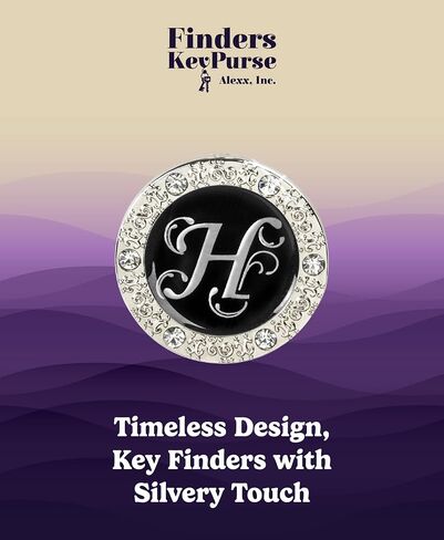 Finders Key Purse - Women’s Key Finder, Keychain, Key Holder, Key Ring, Cute Keychain, Key Hook, Accessories, Car Keys Keychain, Monogram, Letter T in Kuwait
