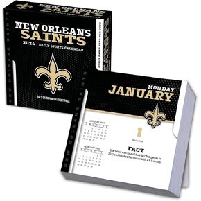 Turner Sports New Orleans Saints 2025 Box Calendar (25998053049)
