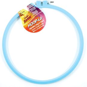 Hoop-La 14401.008 Embroidery Hoop, 8-Inch,(Color May Vary)