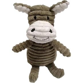 Stuffing Squeaky Plush Dog Toy Chew Speak Toy (Donkey), Dog Squeaky Toy - Donkey, Green