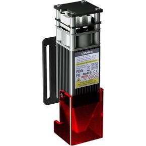 وحدة ليزر الأشعة تحت الحمراء النابضة الأطول من روبي للليزر B1 / RAY5 20 وات (5 دبابيس)، 0.03*0.03 مم نقش ليزر فائق الدقة، لتخصيص المجوهرات وبطاقات العمل المعدنية والجلود والحرف اليدوية