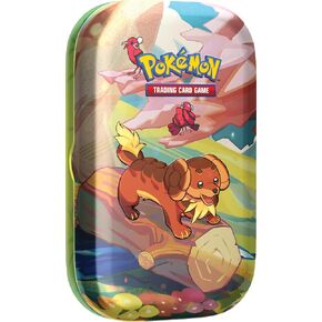 Pokémon TCG: Vibrant Paldea Mini Tin – Dachsbun & Oricorio (2 Booster Packs, 1 Sticker Sheet)