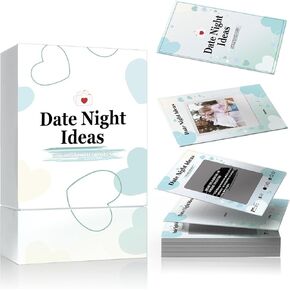 52 Scratch Off Date Night Ideas Card Games for Couples Date Night, Valentines Day Gifts for Him and Her, Ideas Gifts for Couples, Girlfriend, Boyfriend, Wife, Husband, Weddings Anniversaries Gift